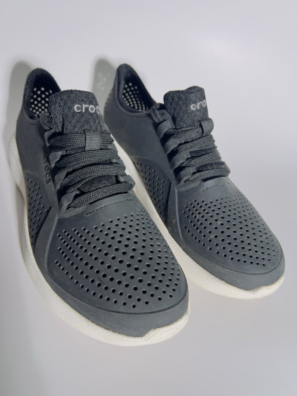 Crocs LiteRide Pacer Women’s Size 9 Black Athletic Sneakers - Picture 5 of 13